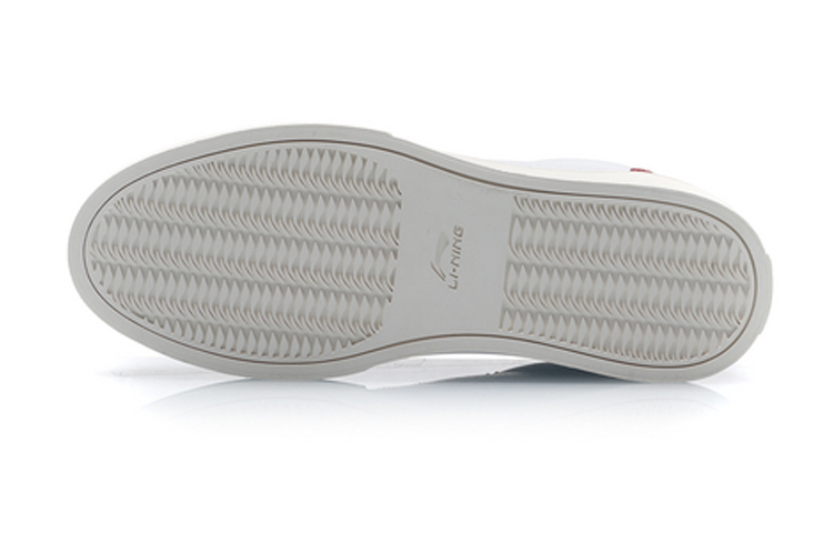 (W) Li-Ning Classic Casual Shoes 'White Red' 圖 5