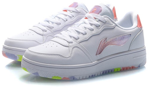 (W) 李宁经典休闲运动鞋 '白紫' AGCP362-1 Lookbook (W) 李宁经典休闲运动鞋 '白紫' AGCP362-1