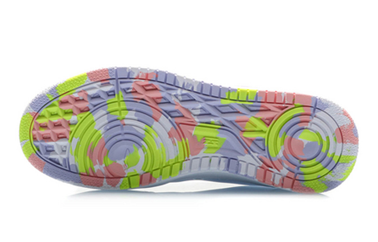 Purchase LiNing李寧 經典 彩標 減震防滑耐磨 低幫 運動休閒鞋 女款 白紫