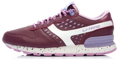 (Women) Li-Ning Classic Comfort 'White Purple' ALCJ156-3 (Women) Li-Ning Classic Comfort 'White Purple' ALCJ156-3