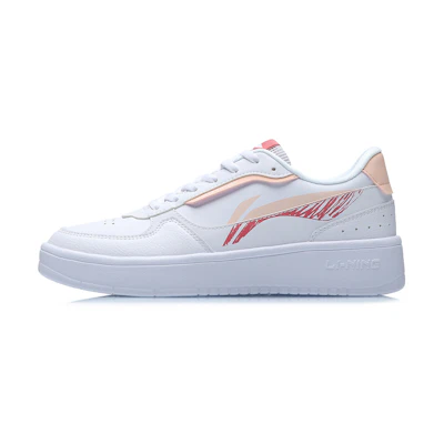 (W) Li-Ning Classic Cushion 'White Red'
