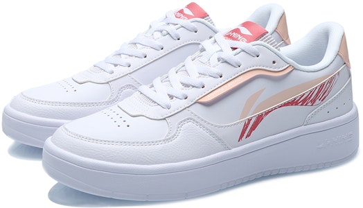 (W) 李宁 经典缓震 '白红' AGCR198-2 Lookbook (W) 李宁 经典缓震 '白红' AGCR198-2