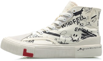 (Women) Li-Ning Classic High 'Seven Days Earth - Black White' AGCQ472-1 (Women) Li-Ning Classic High 'Seven Days Earth - Black White' AGCQ472-1