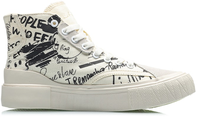 (W) Li-Ning Klasik Tinggi 'Tujuh Hari Bumi - Hitam Putih' AGCQ472-1 Order (W) Li-Ning Klasik Tinggi 'Tujuh Hari Bumi - Hitam Putih' AGCQ472-1