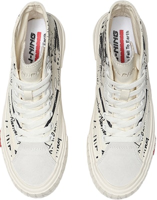 (W) Li-Ning Klasik Tinggi 'Tujuh Hari Bumi - Hitam Putih' AGCQ472-1 Shop (W) Li-Ning Klasik Tinggi 'Tujuh Hari Bumi - Hitam Putih' AGCQ472-1