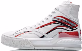 (Women) Li-Ning Classic High-Top 'White Red' AGCR216-2 (Women) Li-Ning Classic High-Top 'White Red' AGCR216-2
