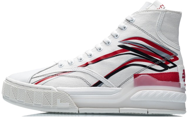 (W) 리닝 클래식 하이탑 '화이트 레드' AGCR216-2 Buy (W) 리닝 클래식 하이탑 '화이트 레드' AGCR216-2