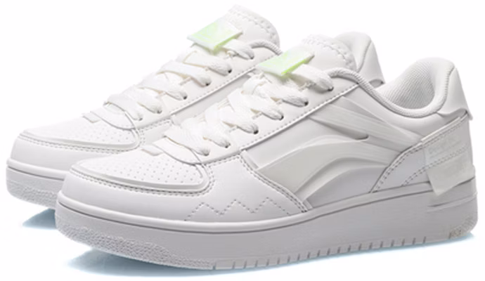 (W) 리닝 클래식 레저 '올 화이트' AGCQ378-5 Lookbook (W) 리닝 클래식 레저 '올 화이트' AGCQ378-5