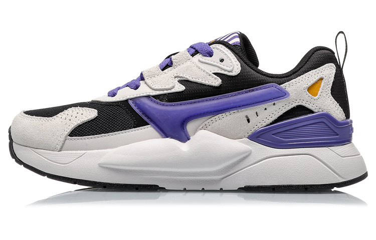 Buy (W) Li-Ning Clásico Ocio 'Negro Morado Blanco' AGCQ408-2