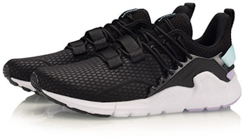 (W) Li-Ning Classic Santai 'Hitam Putih' AGLQ006-1 Lookbook (W) Li-Ning Classic Santai 'Hitam Putih' AGLQ006-1