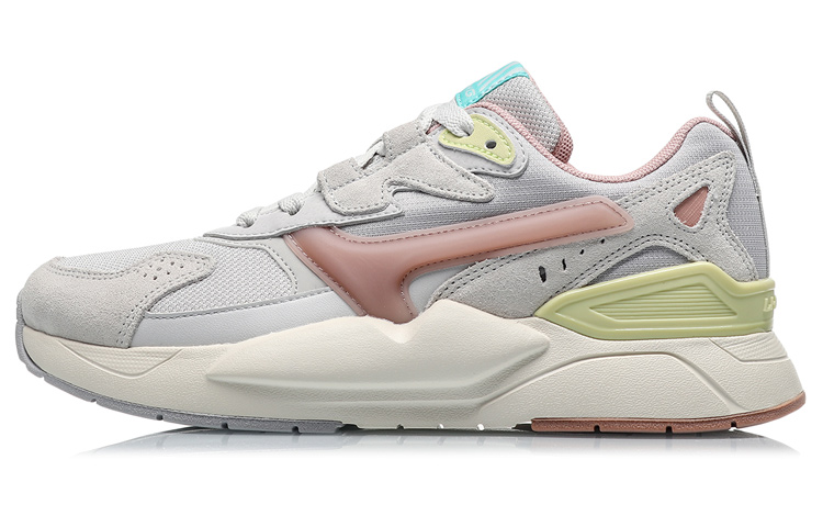 (W) Li-Ning Classic Leisure 'Light Grey Pink'