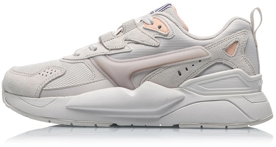 李宁輕便減震防滑耐磨低幫跑步鞋 女款 白沙灰 Buy 李宁輕便減震防滑耐磨低幫跑步鞋 女款 白沙灰