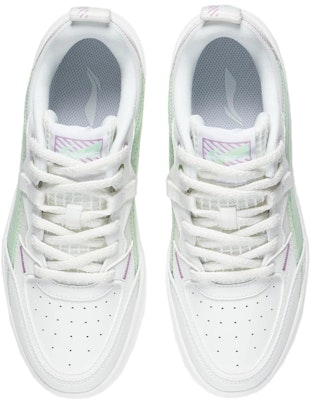(Women) Li-Ning Classic Leisure 'White Light Green' AGCS086-3 Shop (Women) Li-Ning Classic Leisure 'White Light Green' AGCS086-3