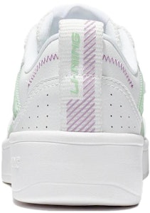 LiNing李寧 減震耐磨 低筒 板鞋 女款 白綠 Details for LiNing李寧 減震耐磨 低筒 板鞋 女款 白綠