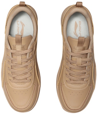 (W) Li-Ning Klasik Santai Rendah 'Coklat Tiga Kali' AGCP128-5 Shop (W) Li-Ning Klasik Santai Rendah 'Coklat Tiga Kali' AGCP128-5