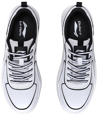 (W) Li-Ning Kasut Sukan Klasik Putih Hitam AGCP128-6 Shop (W) Li-Ning Kasut Sukan Klasik Putih Hitam AGCP128-6