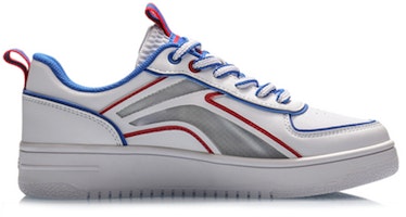 (W) Li-Ning Klasik Santai Rendah 'Putih Merah Biru' AGCP128-4 Order (W) Li-Ning Klasik Santai Rendah 'Putih Merah Biru' AGCP128-4