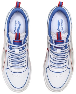 (W) 리닝 클래식 레저 로우 '화이트 레드 블루' AGCP128-4 Shop (W) 리닝 클래식 레저 로우 '화이트 레드 블루' AGCP128-4