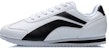 (W) Li-Ning Kasual Klasik Ringan Pelari 'Putih Hitam' AGCP264-7