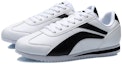 Lookbook (W) Li-Ning Kasual Klasik Ringan Pelari 'Putih Hitam' AGCP264-7