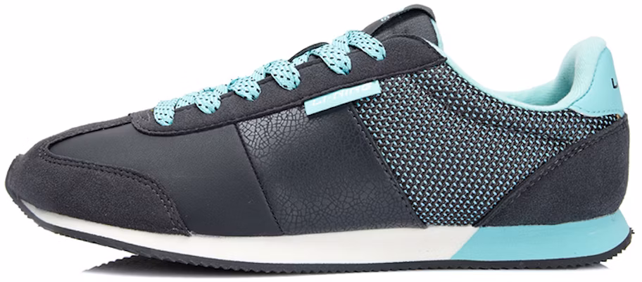 (Women) Li-Ning Classic Lightweight Casual Running 'Black Blue' ALCK126-3 Buy (Women) Li-Ning Classic Lightweight Casual Running 'Black Blue' ALCK126-3