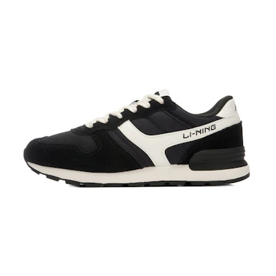 (W) Li-Ning Classic Lightweight Running 'Black Grey White'