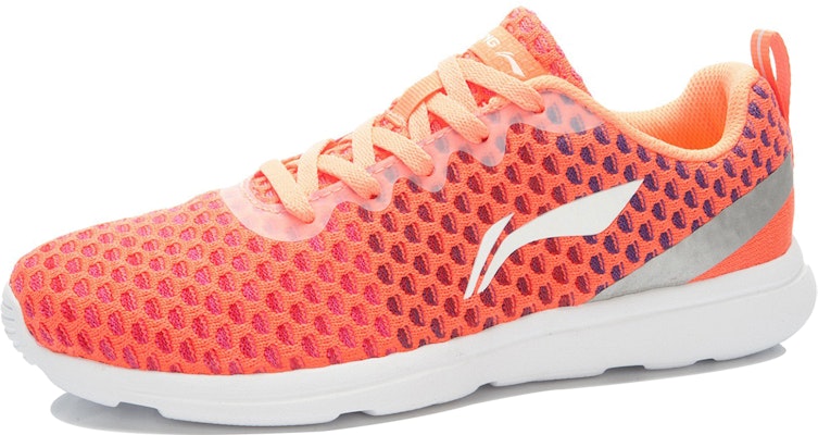 (Women) Li-Ning Classic Lightweight Running 'Orange White' ARJK012-4 Order (Women) Li-Ning Classic Lightweight Running 'Orange White' ARJK012-4