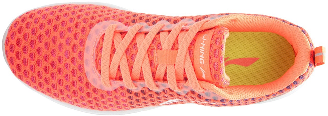 (Women) Li-Ning Classic Lightweight Running 'Orange White' ARJK012-4 Lookbook (Women) Li-Ning Classic Lightweight Running 'Orange White' ARJK012-4