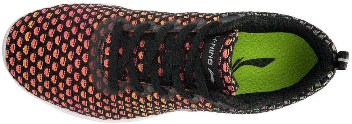 (W) Li-Ning Kasut Lari Ringan Klasik 'Hitam Putih Jingga' ARJK012-1 Lookbook (W) Li-Ning Kasut Lari Ringan Klasik 'Hitam Putih Jingga' ARJK012-1