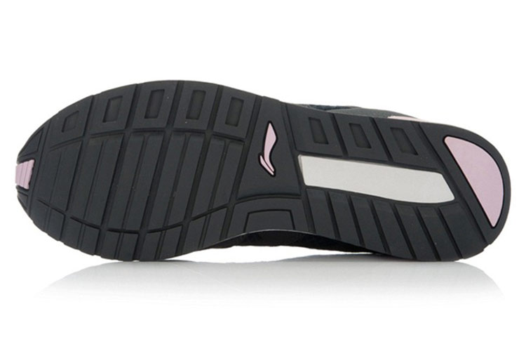 Details for LiNing李寧 透氣舒適經典 低筒休閒跑步鞋 女款 黑