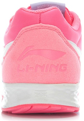 LiNing李寧 減震防滑耐磨 經典低筒休閒跑步鞋 女款 粉紫 Shop LiNing李寧 減震防滑耐磨 經典低筒休閒跑步鞋 女款 粉紫