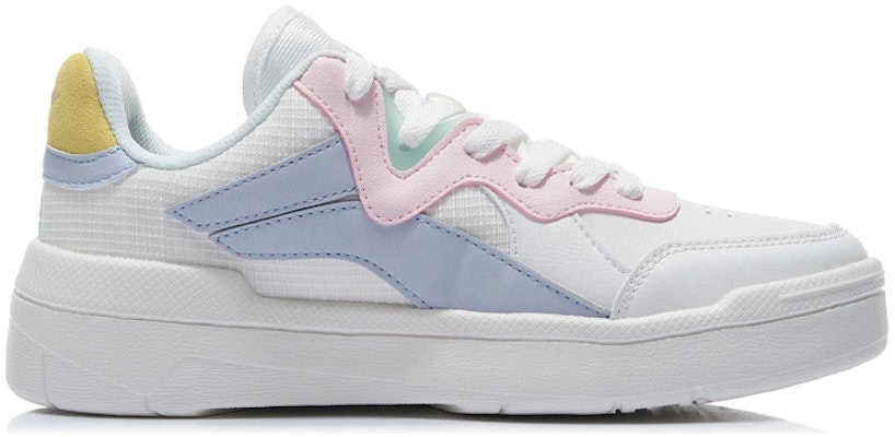 (W) 리닝 클래식 로우 '화이트 블루 컴포트' (Li-Ning keullaesik rou 'hwaiteu beulru keompoteu') AGCR156-3 Order (W) 리닝 클래식 로우 '화이트 블루 컴포트' (Li-Ning keullaesik rou 'hwaiteu beulru keompoteu') AGCR156-3