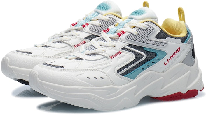 (Women) Li-Ning Classic Low 'White Grey' AGCR332-5 Lookbook (Women) Li-Ning Classic Low 'White Grey' AGCR332-5