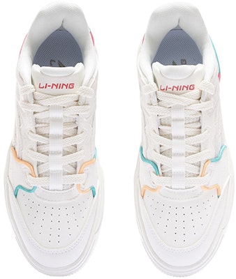 (W) Li-Ning Floating 'Putih Multi' AGCS078-3 Shop (W) Li-Ning Floating 'Putih Multi' AGCS078-3