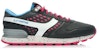(W) Li-Ning Classic Running 'Hitam Putih Merah Jambu' ALCJ156-1