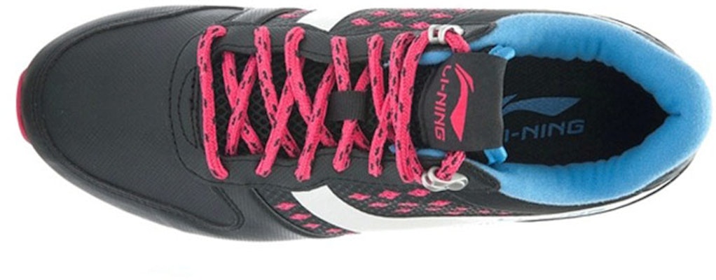 (W) Li-Ning Sepatu Lari Klasik 'Hitam Putih Merah Muda' ALCJ156-1 Shop (W) Li-Ning Sepatu Lari Klasik 'Hitam Putih Merah Muda' ALCJ156-1