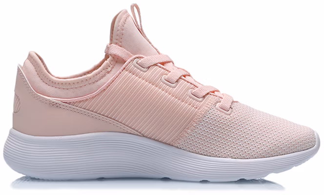 (W) 리닝 클래식 핑크 화이트 러닝화 (Li-Ning Classic Pink White Running Shoes - shortened) AGLP066-4 Order (W) 리닝 클래식 핑크 화이트 러닝화 (Li-Ning Classic Pink White Running Shoes - shortened) AGLP066-4