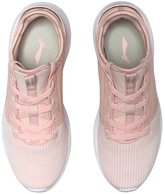 (W) 리닝 클래식 핑크 화이트 러닝화 (Li-Ning Classic Pink White Running Shoes - shortened) AGLP066-4 Shop (W) 리닝 클래식 핑크 화이트 러닝화 (Li-Ning Classic Pink White Running Shoes - shortened) AGLP066-4