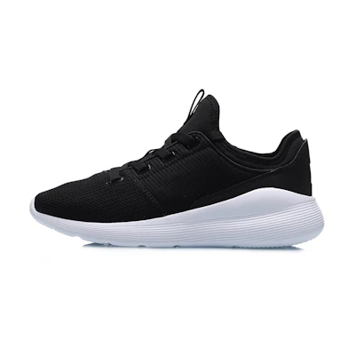 (W) Li-Ning Classic Running Shoe 'Black White'