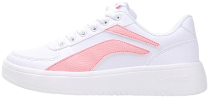 (Women) Li-Ning Classic Skateboarding 'White Pink' AGCR470-4 (Women) Li-Ning Classic Skateboarding 'White Pink' AGCR470-4