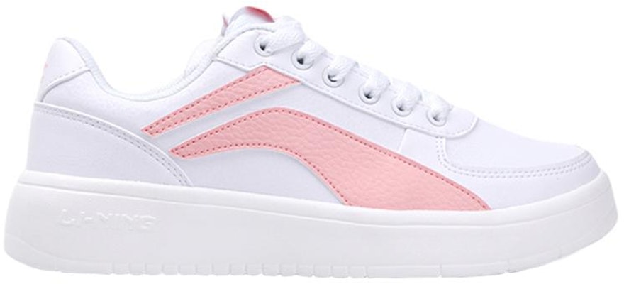 (Women) Li-Ning Classic Skateboarding 'White Pink' AGCR470-4 Order (Women) Li-Ning Classic Skateboarding 'White Pink' AGCR470-4