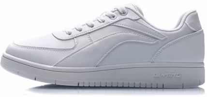 (Women) Li-Ning Classic Skateboarding Low 'All White' AGCP422-1 (Women) Li-Ning Classic Skateboarding Low 'All White' AGCP422-1