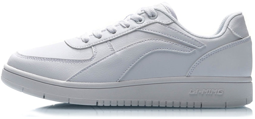 (Women) Li-Ning Classic Skateboarding Low 'All White' AGCP422-1 Buy (Women) Li-Ning Classic Skateboarding Low 'All White' AGCP422-1