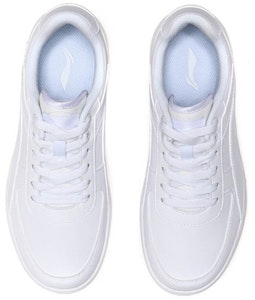 李宁 青春系 低帮 板鞋 女款 白色 Shop 李宁 青春系 低帮 板鞋 女款 白色