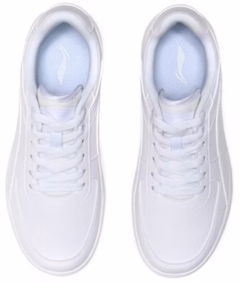 (Women) Li-Ning Classic Skateboarding Low 'All White' AGCP422-1 Shop (Women) Li-Ning Classic Skateboarding Low 'All White' AGCP422-1