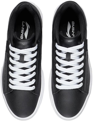 (Women) Li-Ning Classic Skateboarding Low 'Black' AGCR480-7 Shop (Women) Li-Ning Classic Skateboarding Low 'Black' AGCR480-7