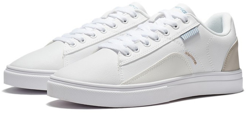 (Women) Li-Ning Classic Skateboarding Low 'White' AGCR480-8 Lookbook (Women) Li-Ning Classic Skateboarding Low 'White' AGCR480-8
