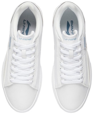 (Women) Li-Ning Classic Skateboarding Low 'White' AGCR480-8 Shop (Women) Li-Ning Classic Skateboarding Low 'White' AGCR480-8