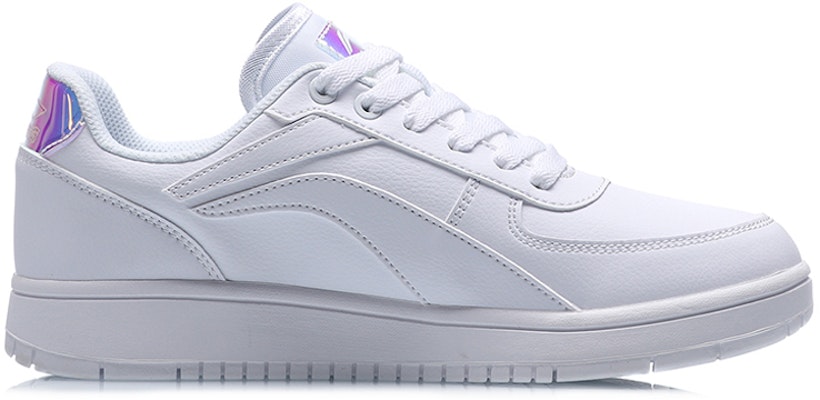 (Women) Li-Ning Classic Skateboarding Low 'White Laser' AGCP422-3 Order (Women) Li-Ning Classic Skateboarding Low 'White Laser' AGCP422-3