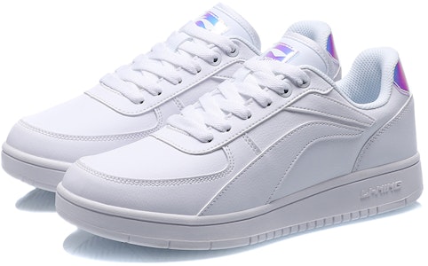 (W) 李宁经典滑板鞋低帮'白激光' AGCP422-3 Lookbook (W) 李宁经典滑板鞋低帮'白激光' AGCP422-3